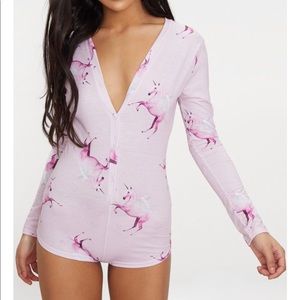 pretty little thing unicorn onesie